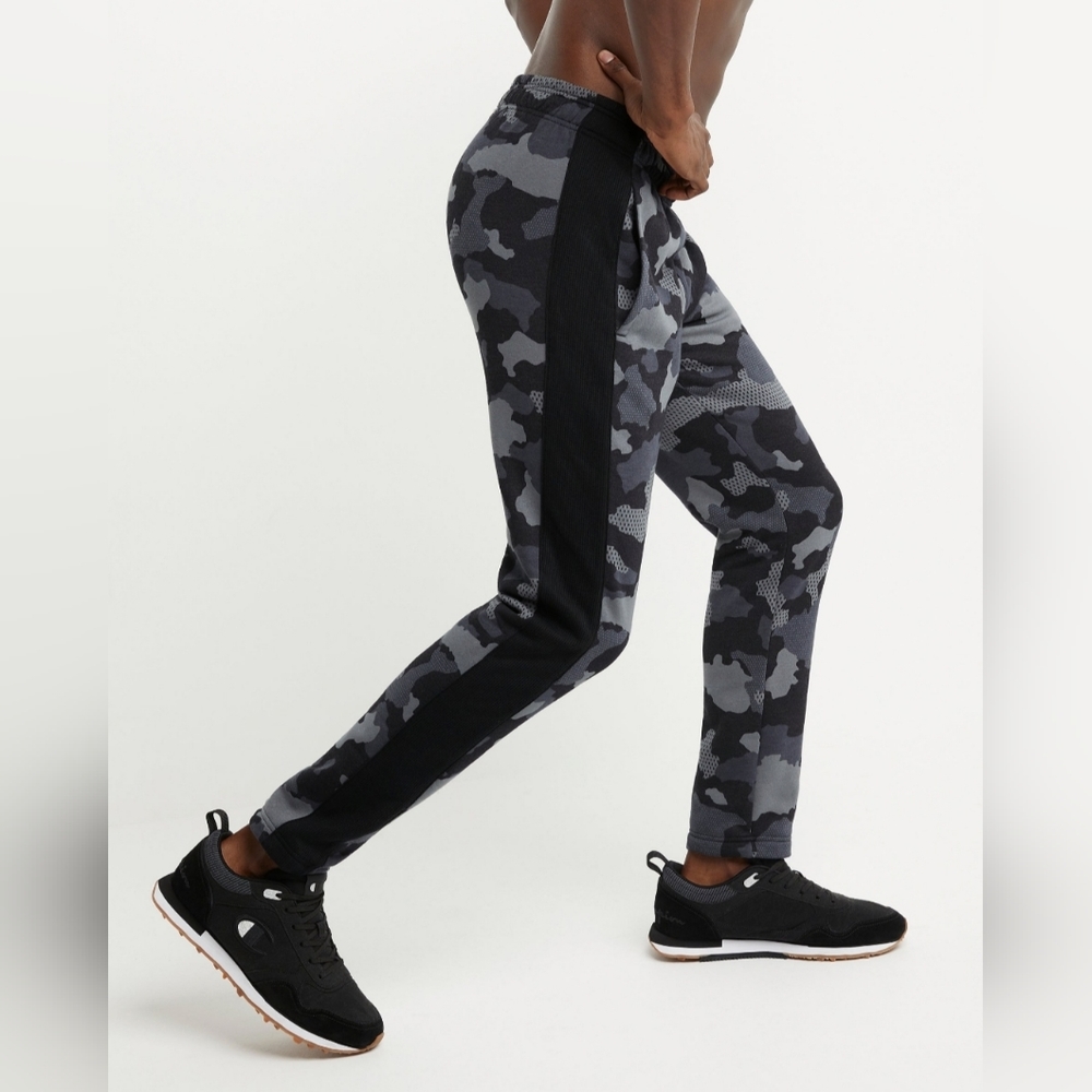 CHAMPION Men's Urban Pursuits Camo Pattern Fleece Drawstring Sweatpants - Picture 4 of 9